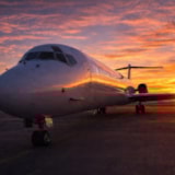MD-83 Aircraft at Sunset | Ready for Global Missions