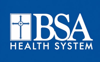 BSA Health System logo displayed for Judah 1 news article
